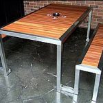 Custom table and chairs